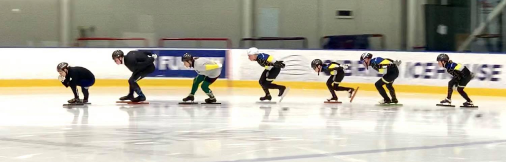 Skaters Round Corner